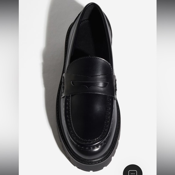NEW H&M Chunky Loafers in Black - Picture 7 of 14